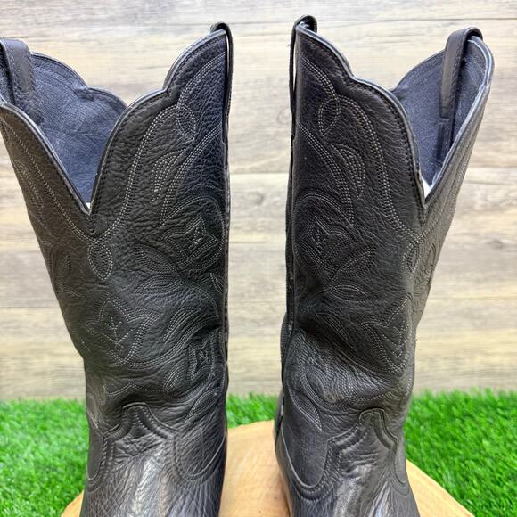 Ariat Women - Size 8.5B - Black Heritage Cowboy Boots 15770 - Picture 3 of 11